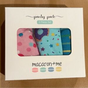 MACARON Kids Underwear Set - Pink, Blue, Multicolor